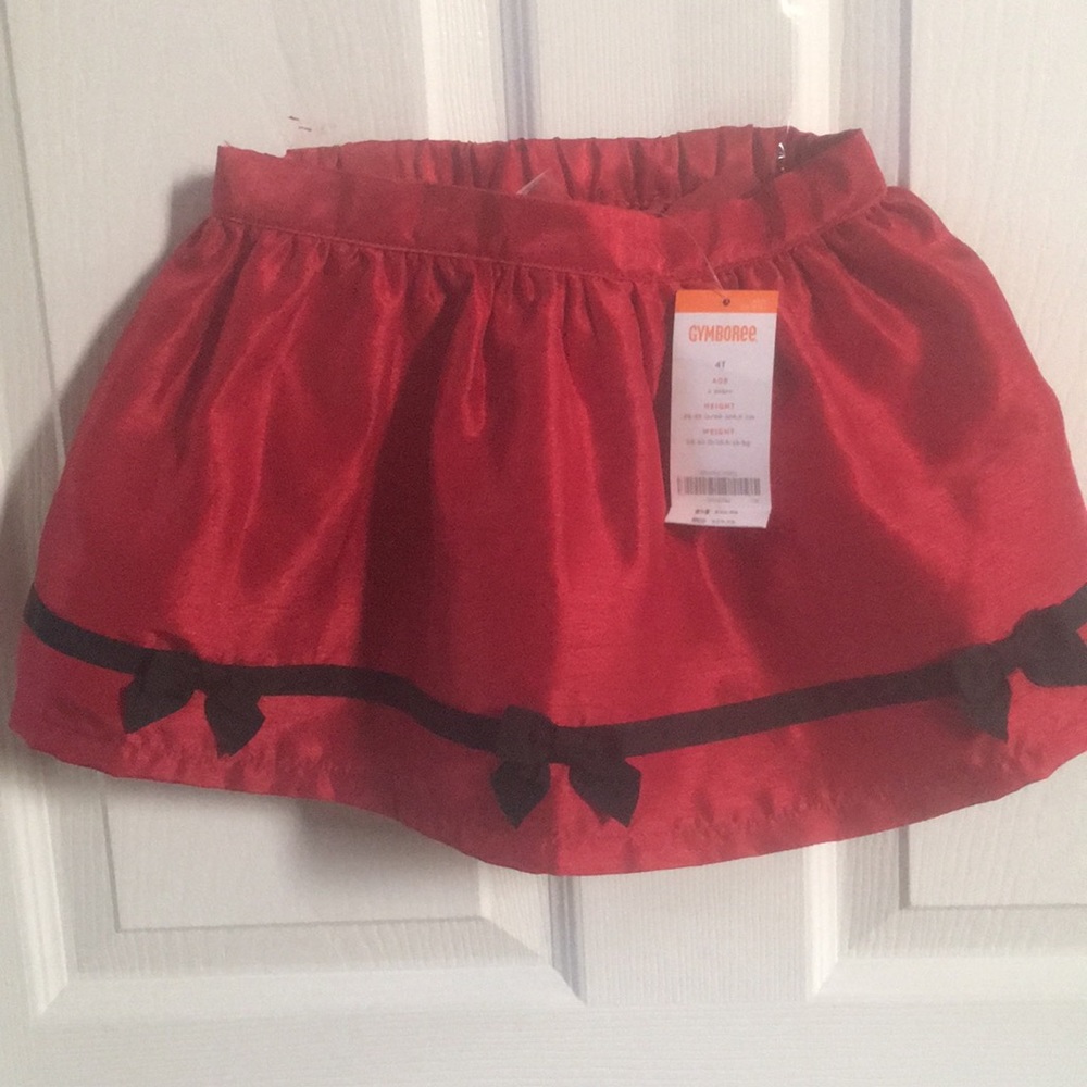 Kids holiday skirt